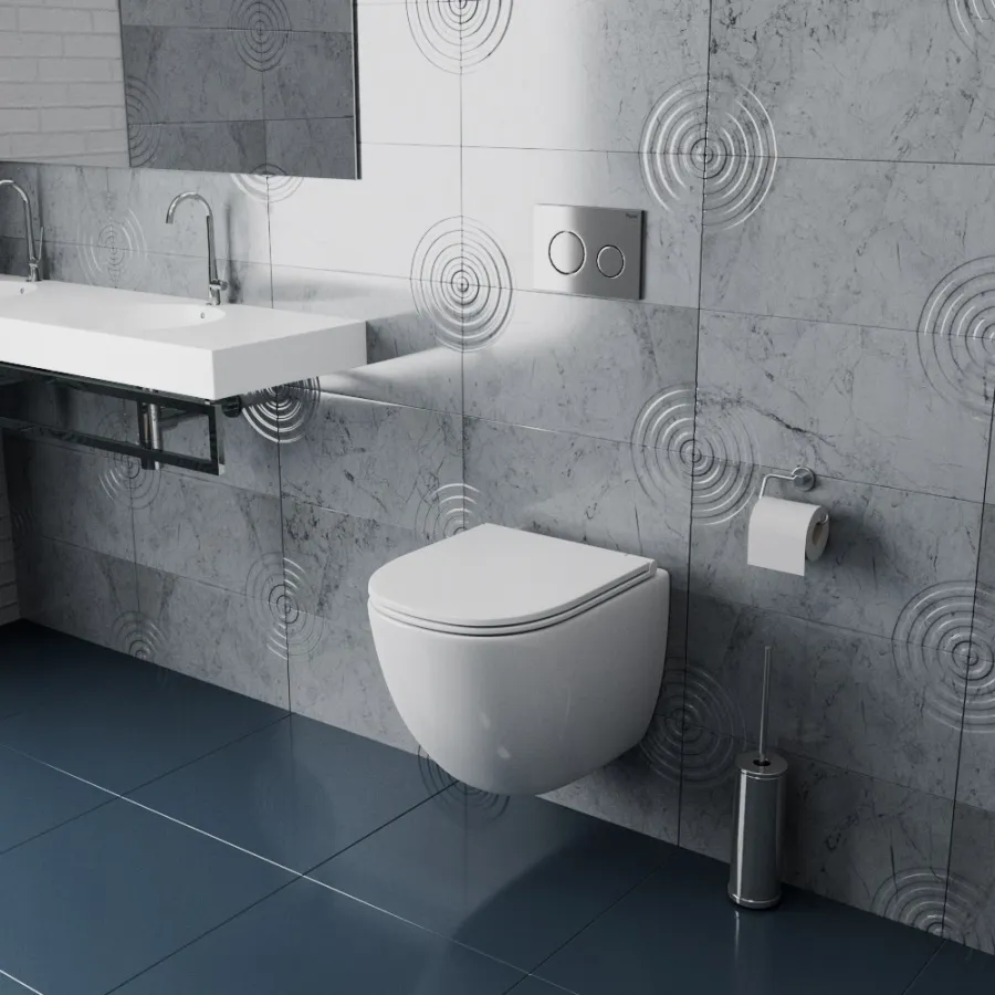 Унитаз подвесной Maretti Elena безободковый с микролифтом, EA10PBM06-844, белый