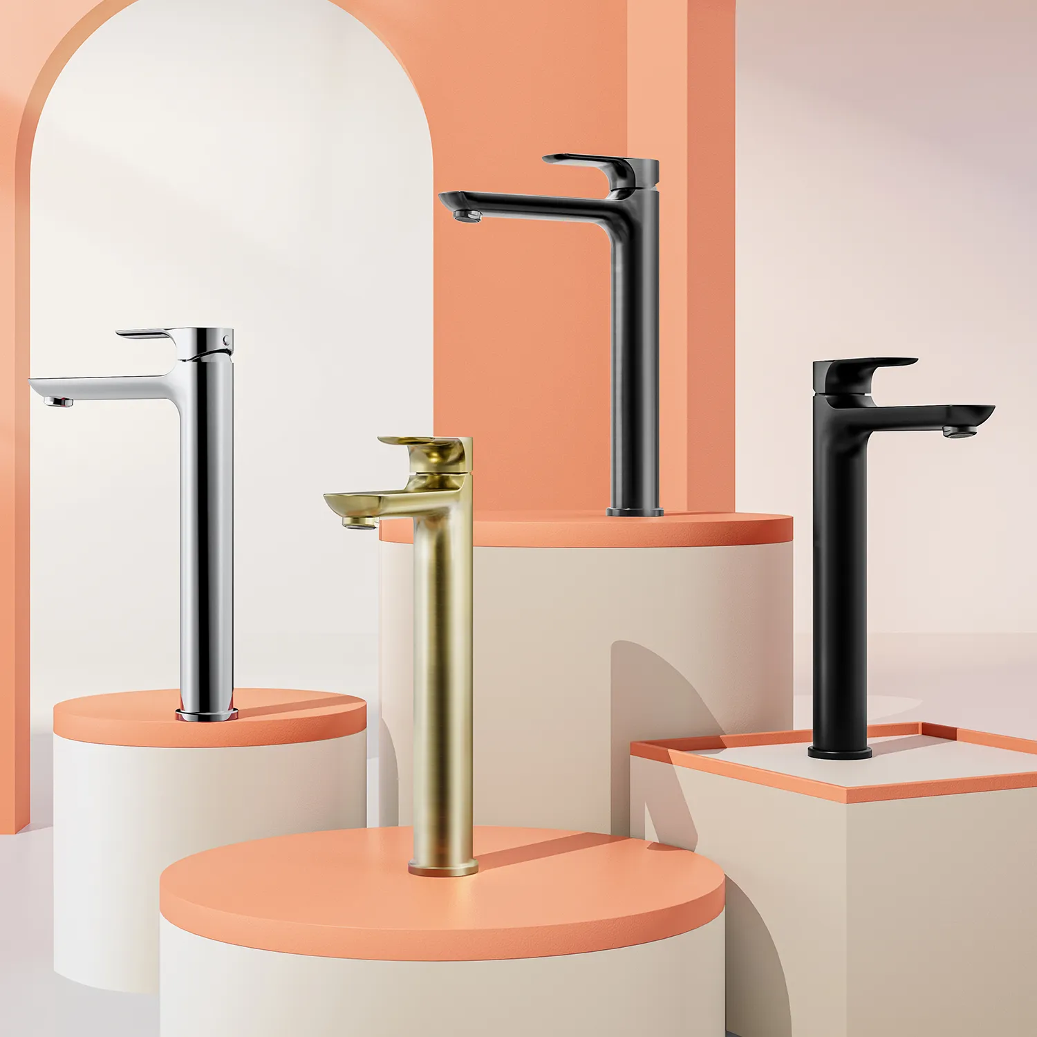 Смеситель Raglo высокий для умывальника  (R03.15.03)