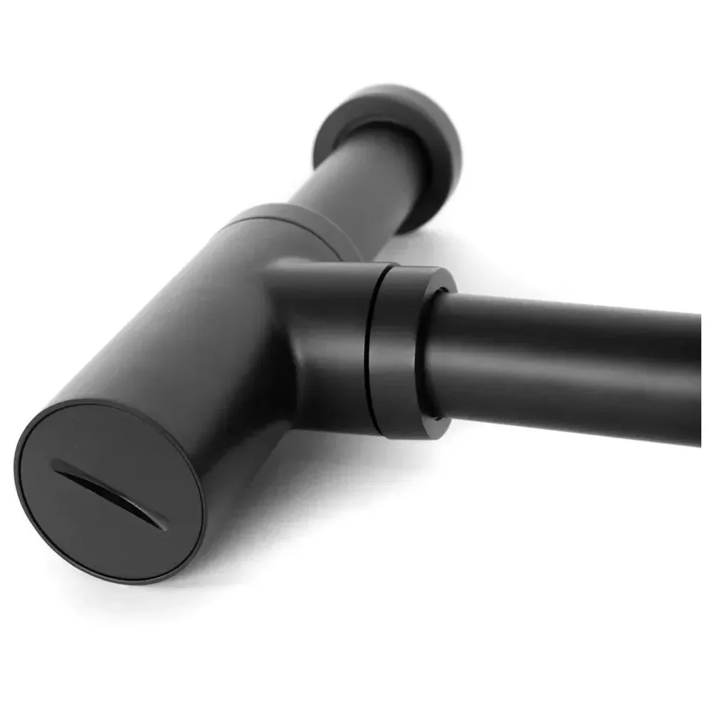Сифон для раковины Hansberge H175BL, черный