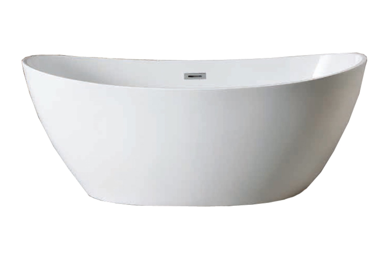 Акриловая ванна Azario GLASGOW свободностоящая, в комплекте с сифоном (GLA16778)