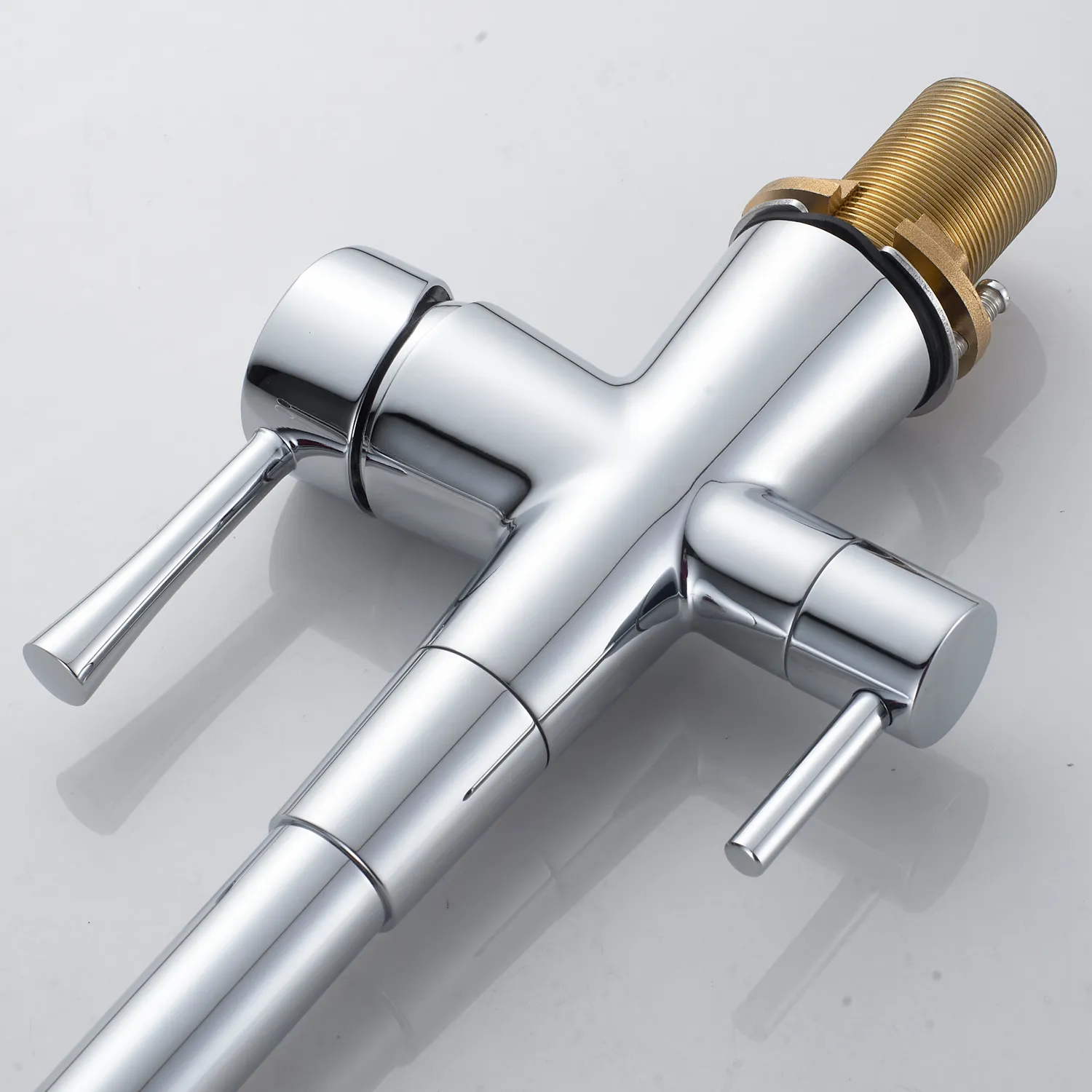 Смеситель для кухни с подключением фильтра Shevanik S428, хром