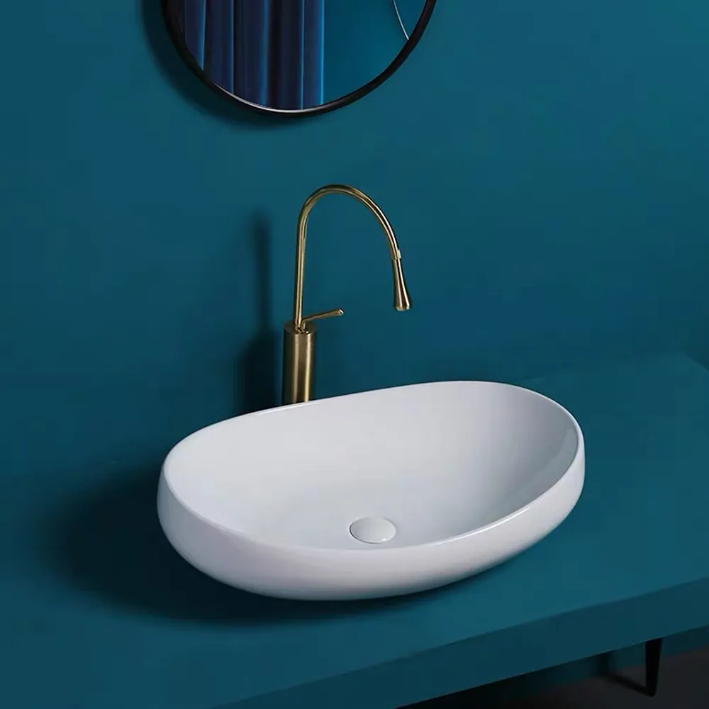 Раковина чаша WesnaArt NOVA 4060-NOV03, белый