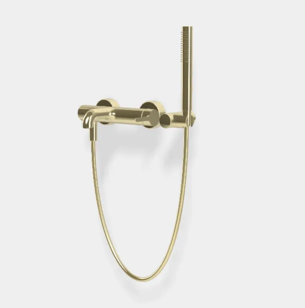 Смеситель для ванны и душа Fima Carlo Frattini Snap, шампань (F3114HL)