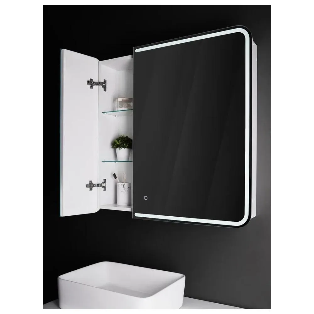 Зеркало-шкаф Silver Mirrors Alliance 805х800 Slim (сенсорный выключатель)