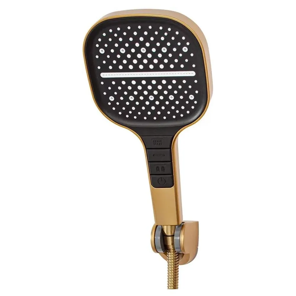 Смеситель для ванны Hansberge H4010MG, матовое золото