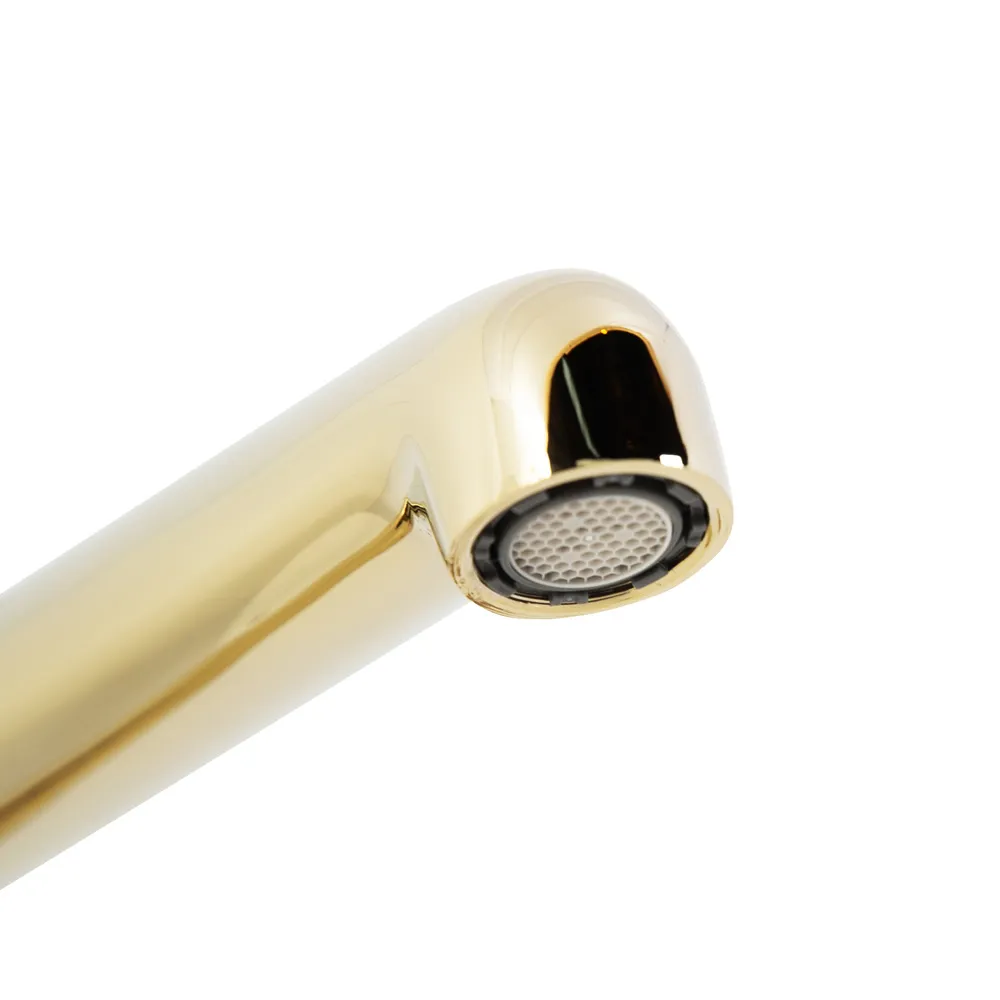 Смеситель для накладной раковины BelBagno Uno, золото (UNO-LMC-ORO-W0)