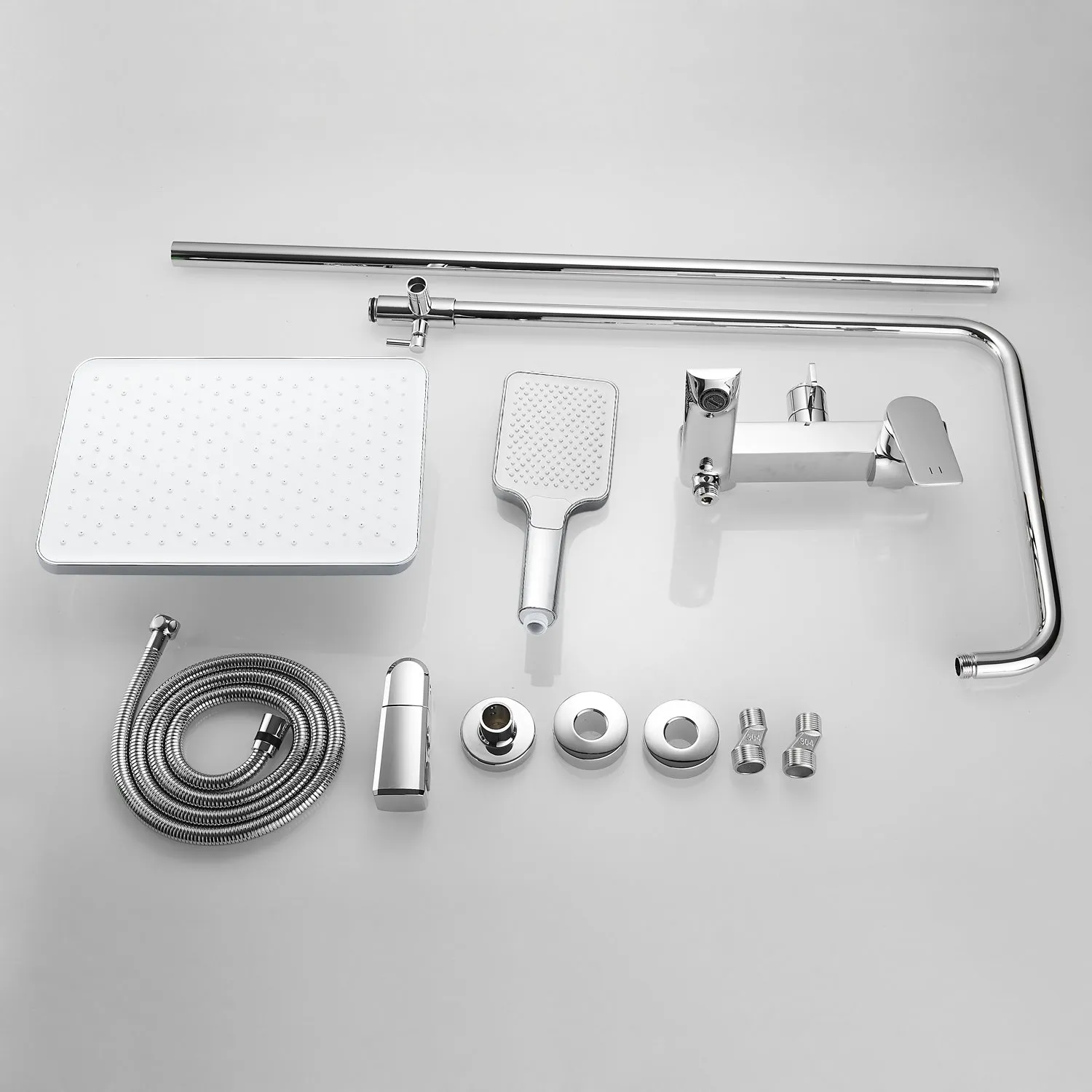 Душевая система Shevanik S9136, хром