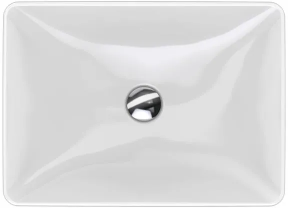 Раковина встраиваемая в столешницу Geberit VariForm прямоугольной формы (55х40 см) (500.736.01.2)