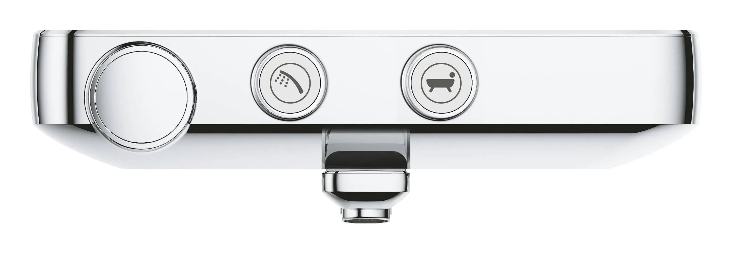 34718000 Grohtherm SmartControl Термостатический смеситель для ванны, настенный монтаж, хром