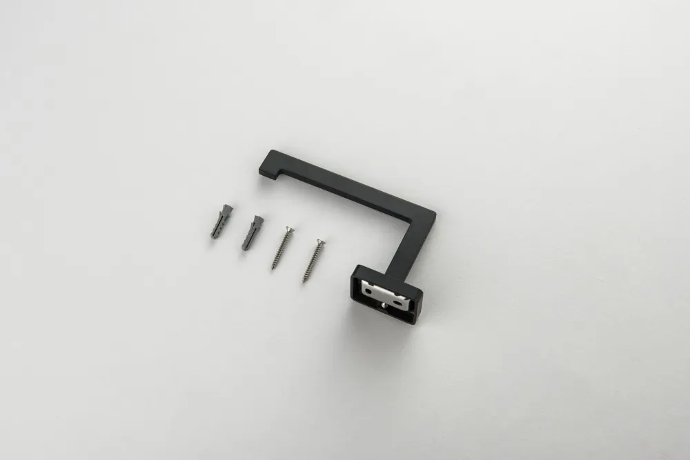 Бумагодержатель AQUATEK ЛИБРА, матовый черный AQ4308MB