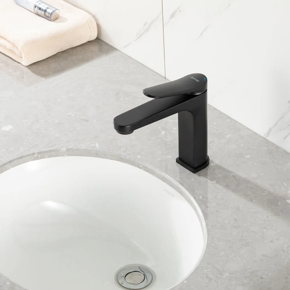 Смеситель для раковины Gappo G1010-6, черный