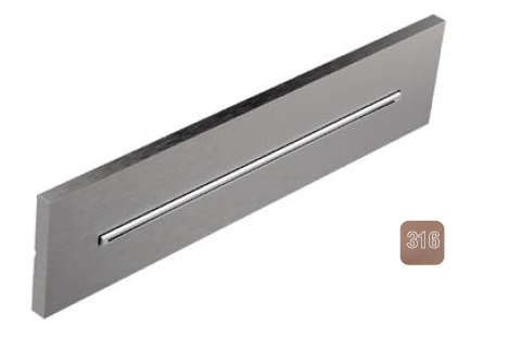 Излив Almar 316 Stalnless Steel, каскад, Copper Brushed PVD (E003194.CO316)