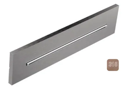 Излив Almar 316 Stalnless Steel, каскад, Copper Brushed PVD (E003194.CO316)