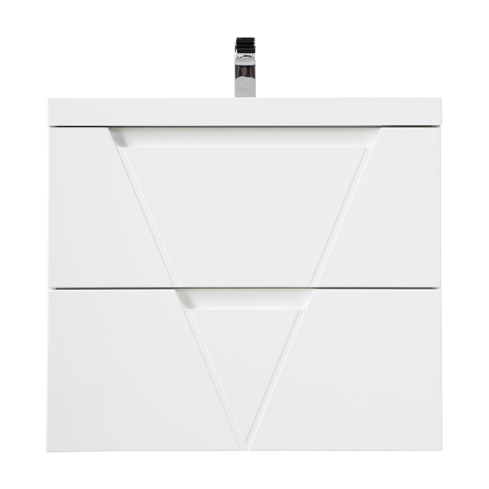 База под раковину подвесная BelBagno Vittoria 800х570х450 мм, Bianco Lucido (VITTORIA-800-2C-SO-BL-P)