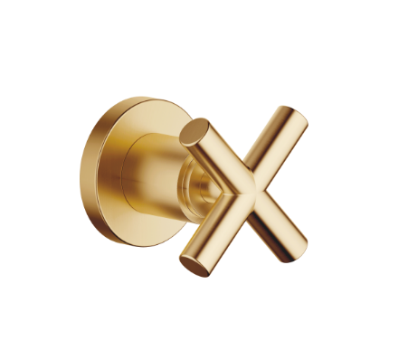 Вентиль Dornbracht Tara, запорный, 3/4", латунь сатинированная (золото 23кт) (36.608.892.28)