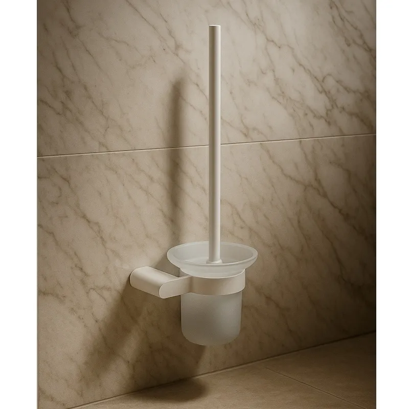 Ершик для унитаза Knotlor TB102WY, белый