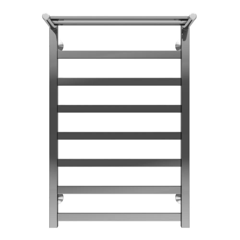 Полотенцесушитель водяной с полкой Terminus Ното П8 50х80, хром