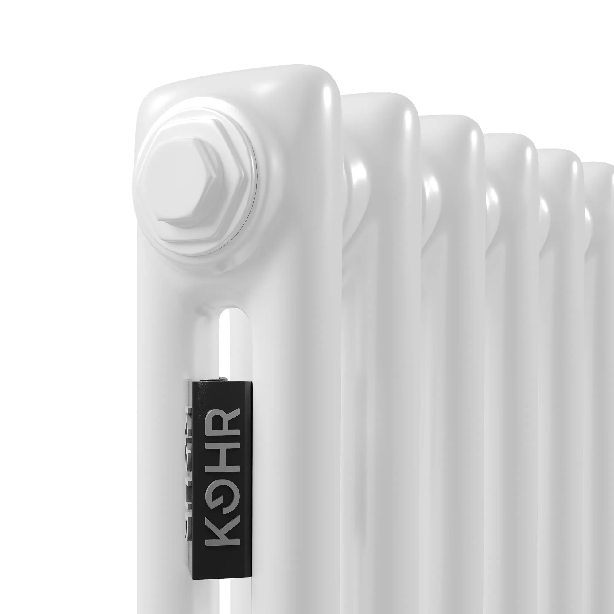 Стальной трубчатый радиатор Kohr Heim 2050/30 секций белый с боковым подключением 3/4