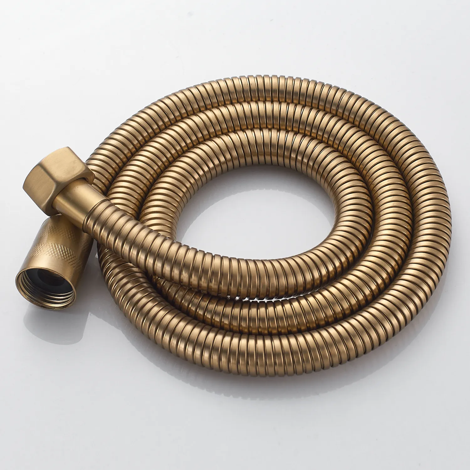 Шланг для душа Shevanik SE18-10 (100 см), золотой сатин