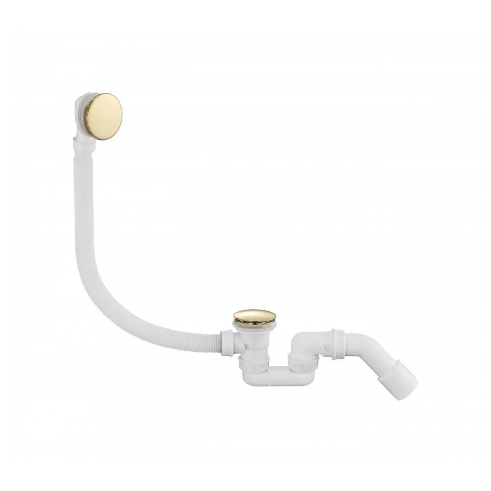 Слив-перелив (автомат) Grocenberg GB230GO, золото