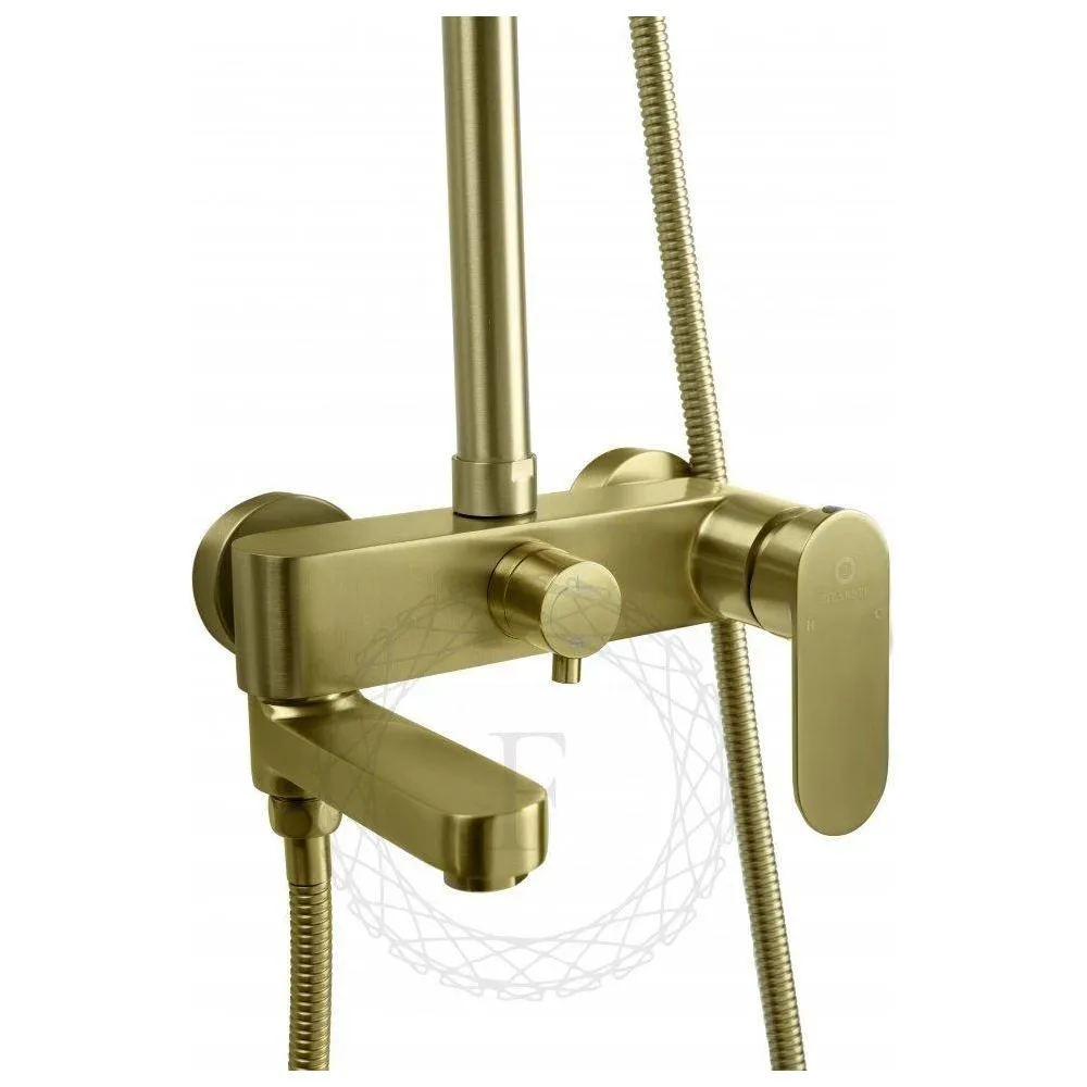 Душевая система FILARETE Retta FL2030MG, матовое золото