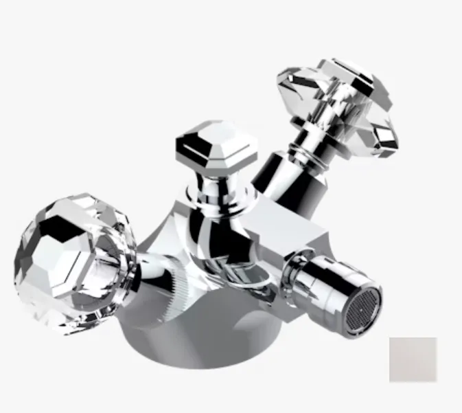 Смеситель для биде THG Tradition Crystal, никель (A59 B01 3202)