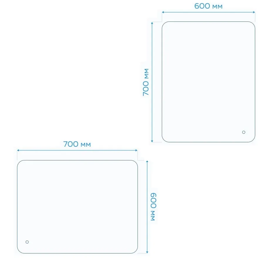 Зеркало Maretti Florenza FL146070P34EL 60x70 см