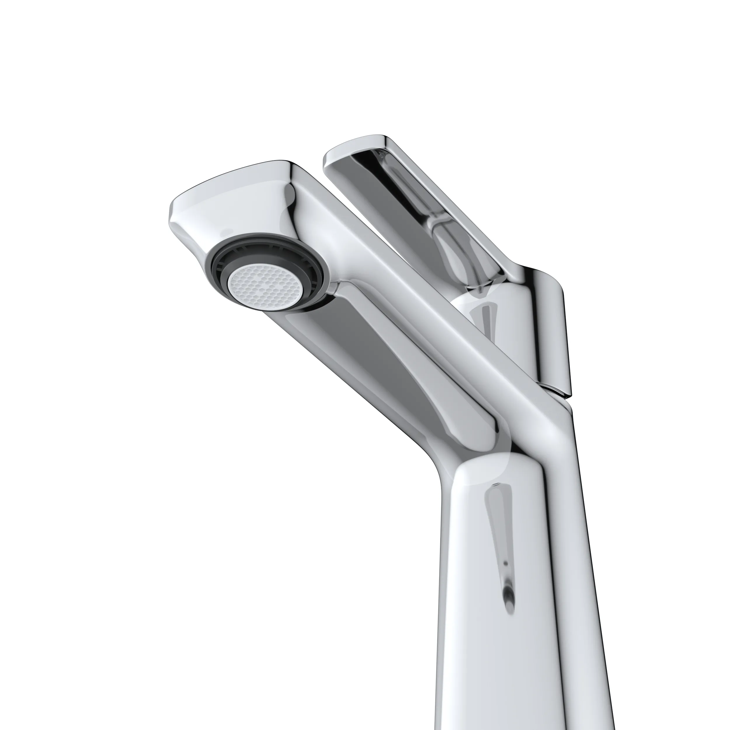 Смеситель для раковины без донного клапана Cezares Lux, хром (LUX-LS-01-W0)