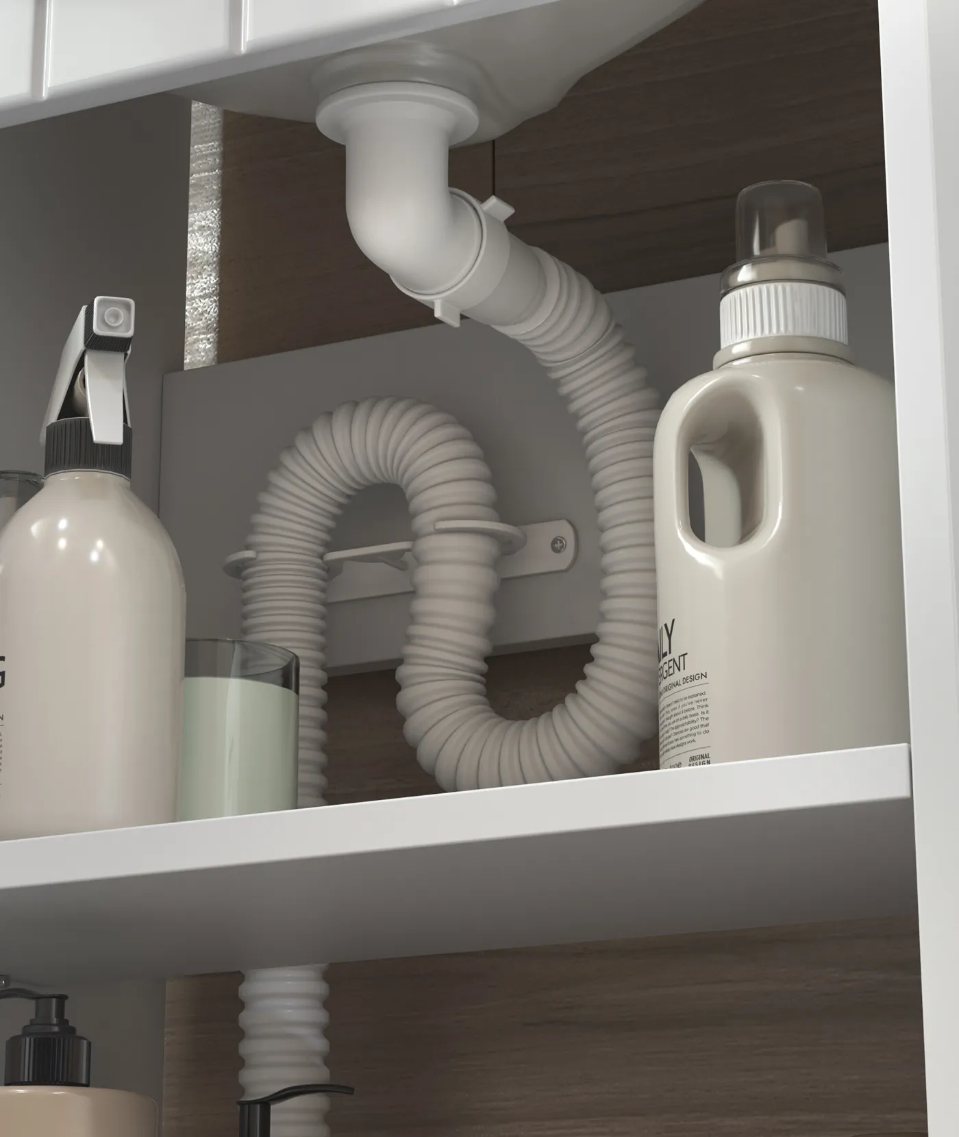 Тумба с раковиной напольная VIGO Diana tn.DIA.BAL.70.2D, 70 см