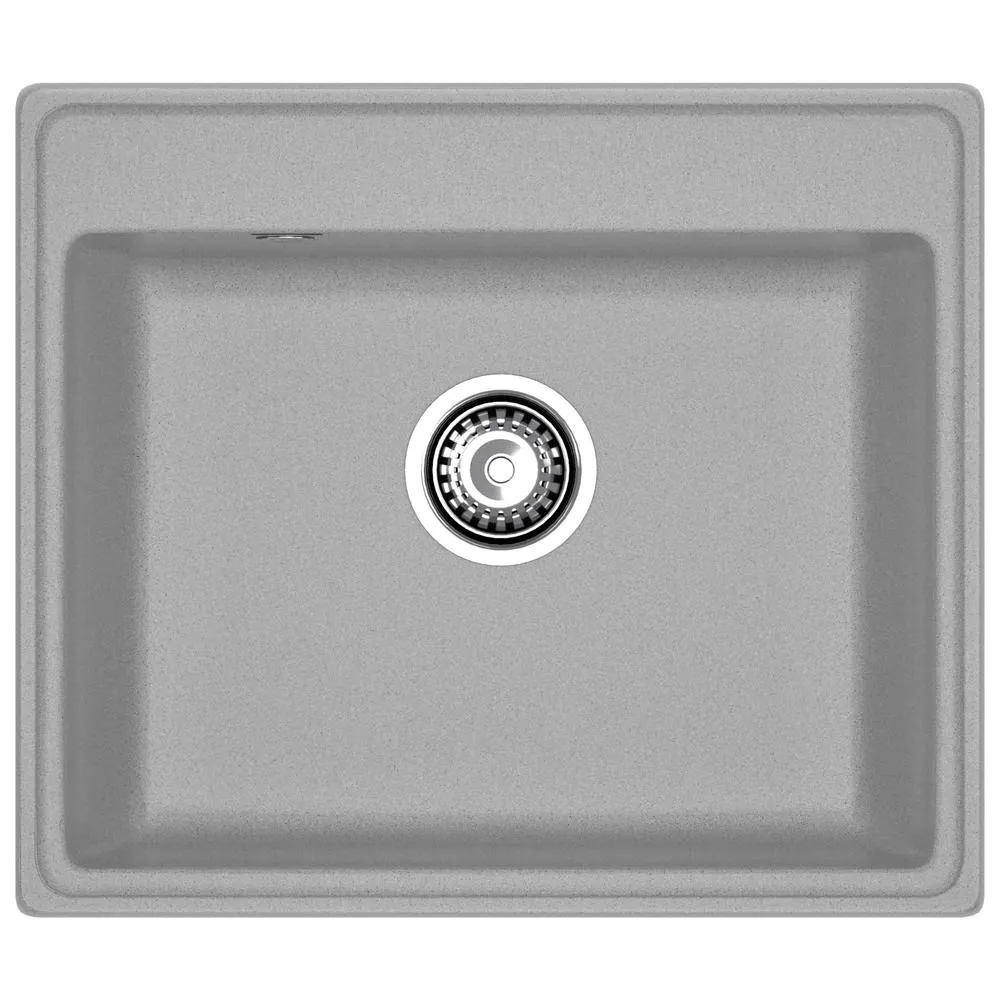Кухонная мойка GranFest VERTEX 580, серый