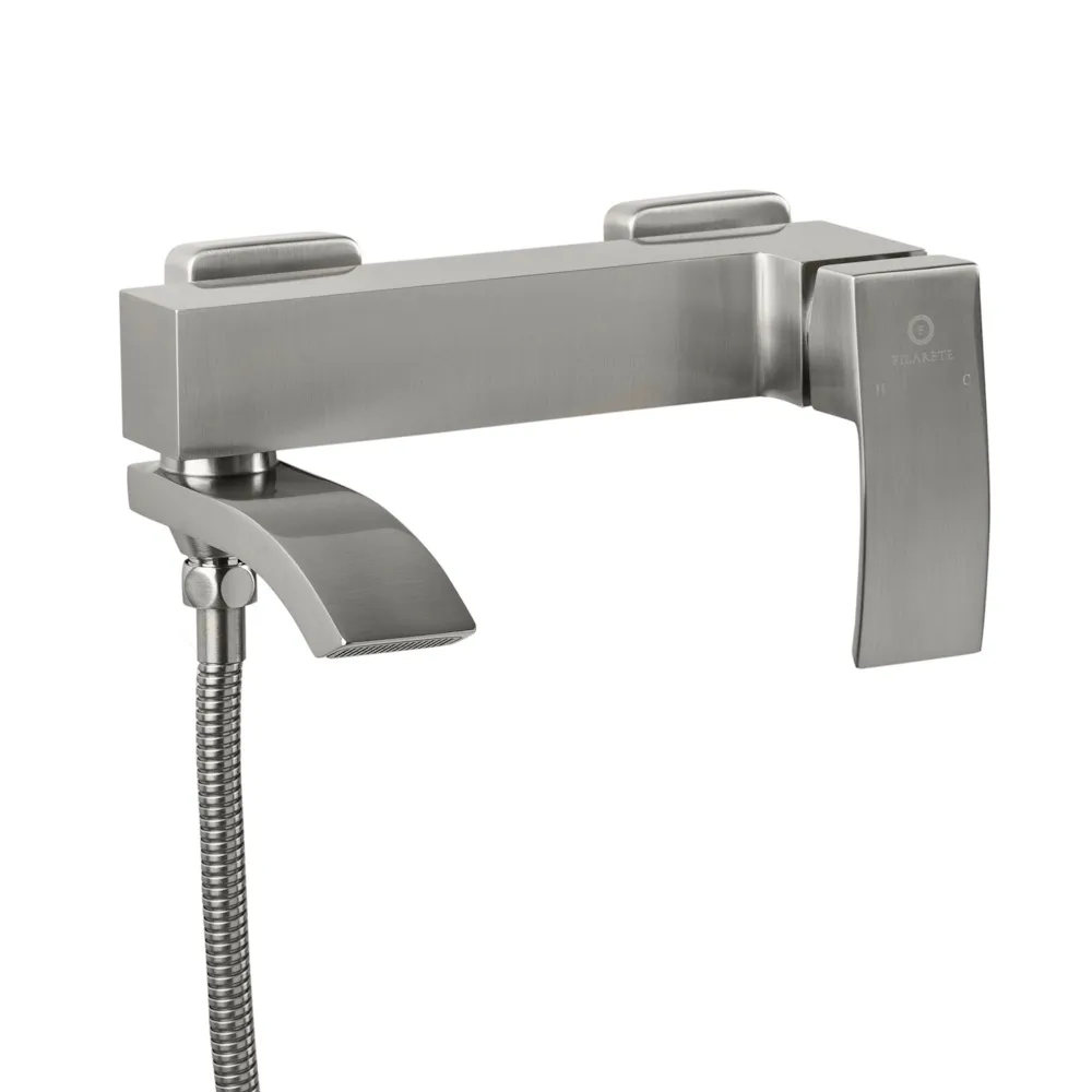 Смеситель для ванны FILARETE Waterfall FL2110NK, никель