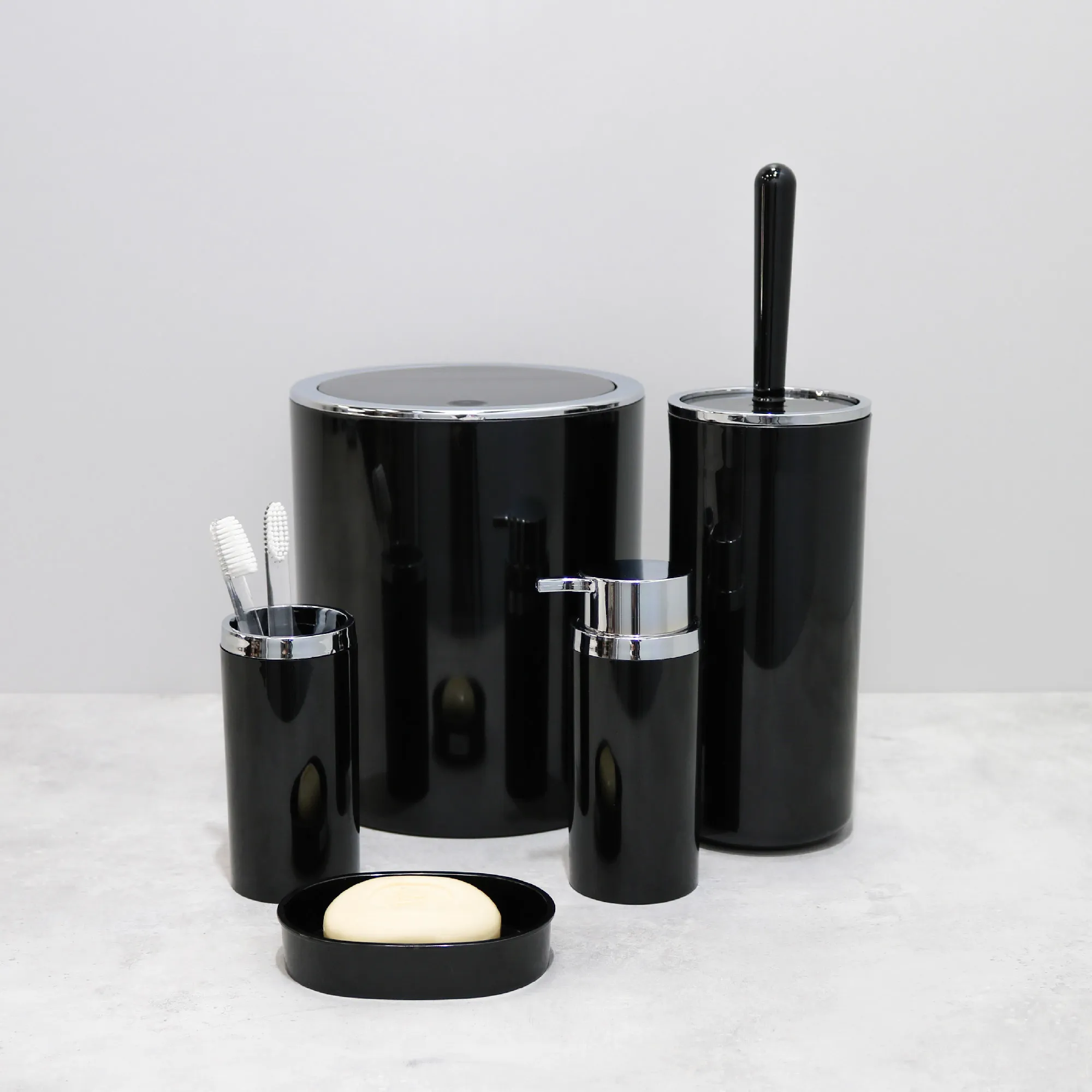 Диспенсер FIXSEN ROUND BLACK (FX-454-1)