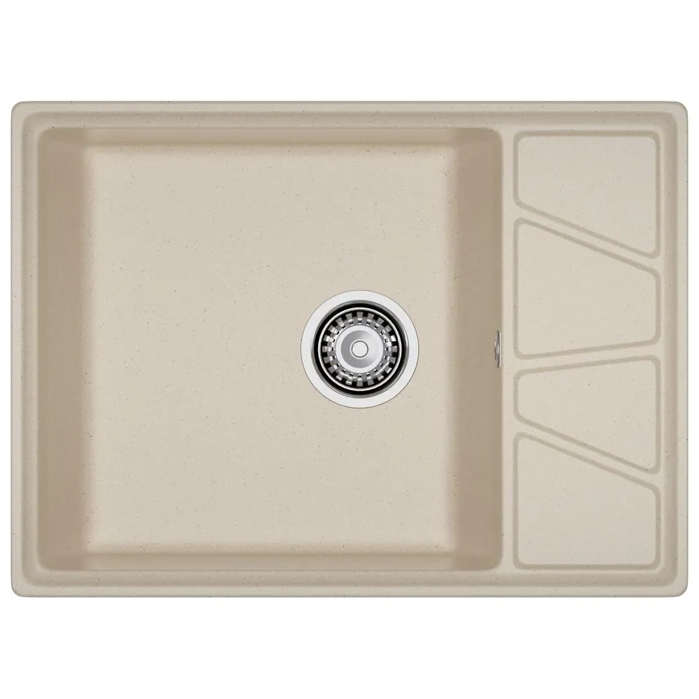Кухонная мойка GranFest VERTEX 680L, кашемир