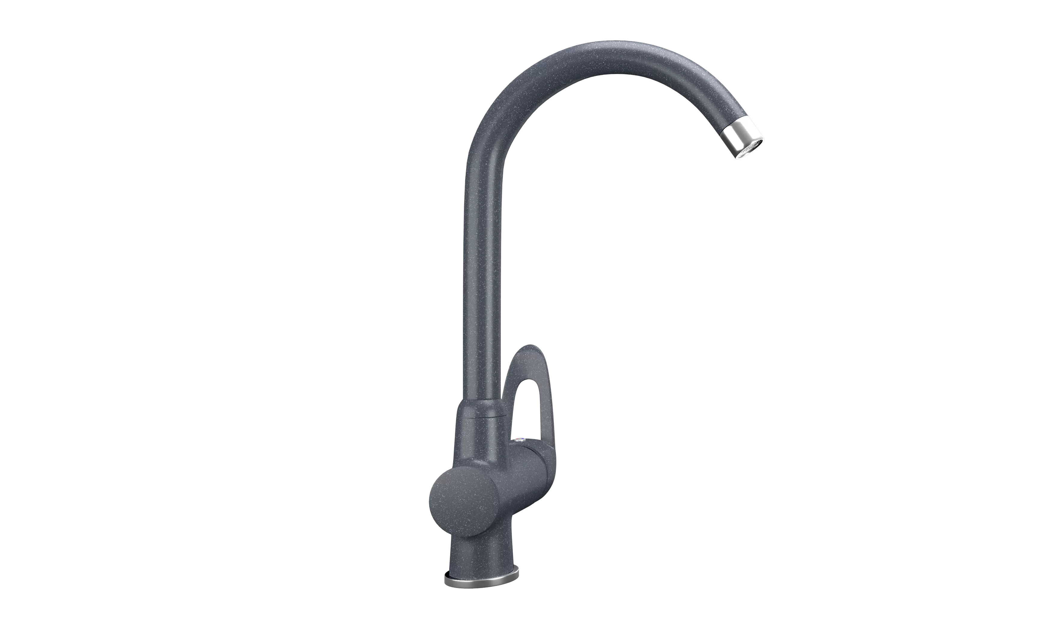 Смеситель для кухни ULGRAN Classic антрацит (U-006-343)