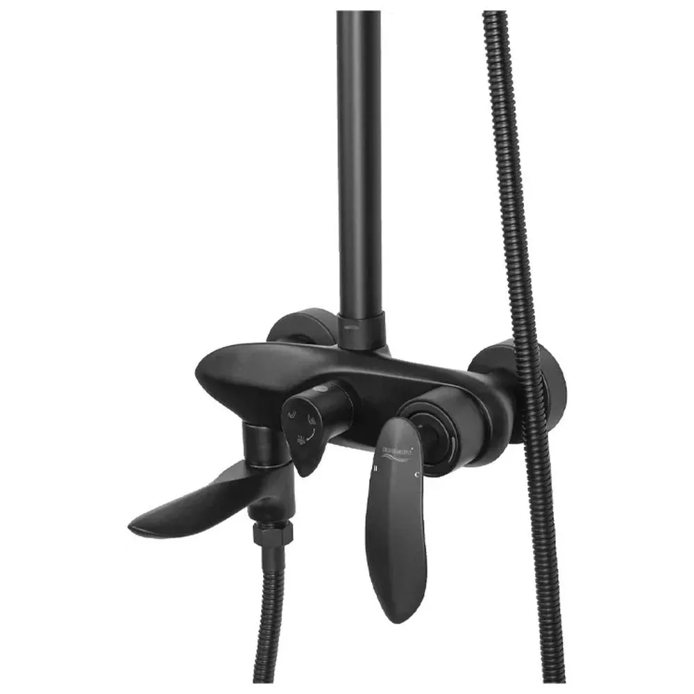 Душевая система Grocenberg GB7001BL, черный