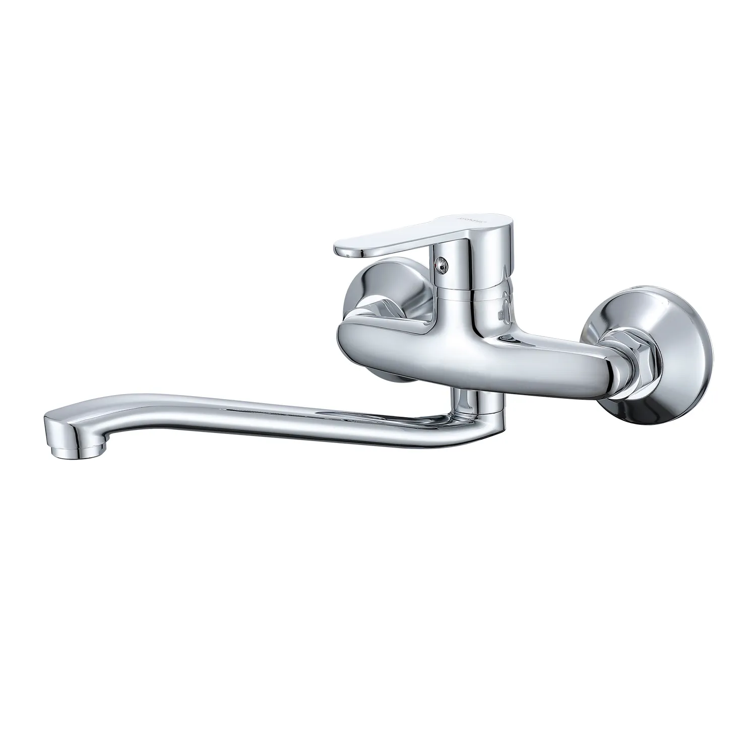 Смеситель Prohanss для кухни настенный поворотный излив 25 см, хром (P64.46)