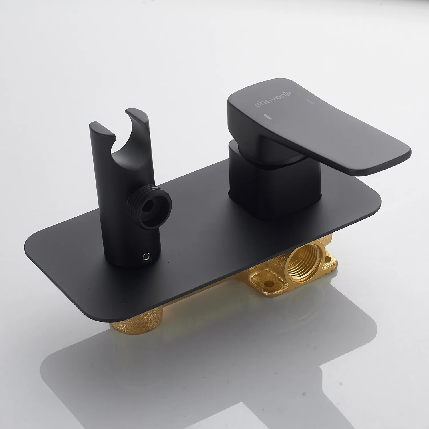 Гигиенический душ со смесителем Shevanik S9905H, черный