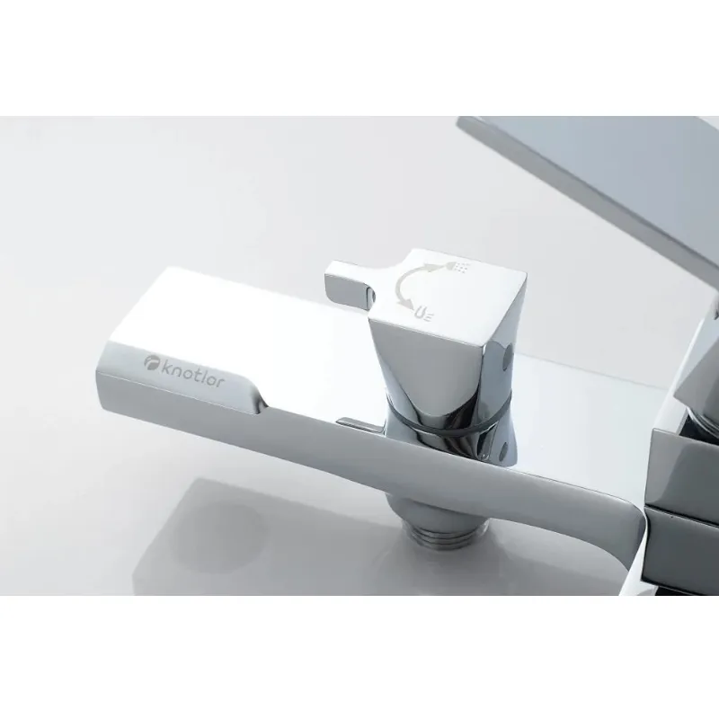 Смеситель для ванны Knotlor KN-22, хром