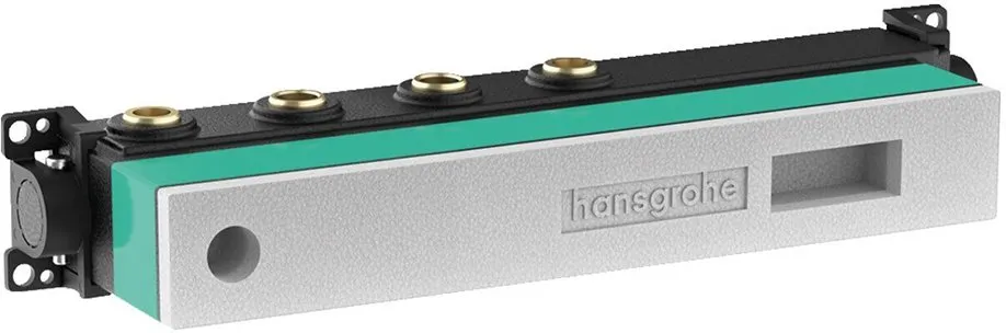 15380700S Set HG RainSelect термостатический смеситель для душа встройка 2 режима (15380700+15310180), матовый белый