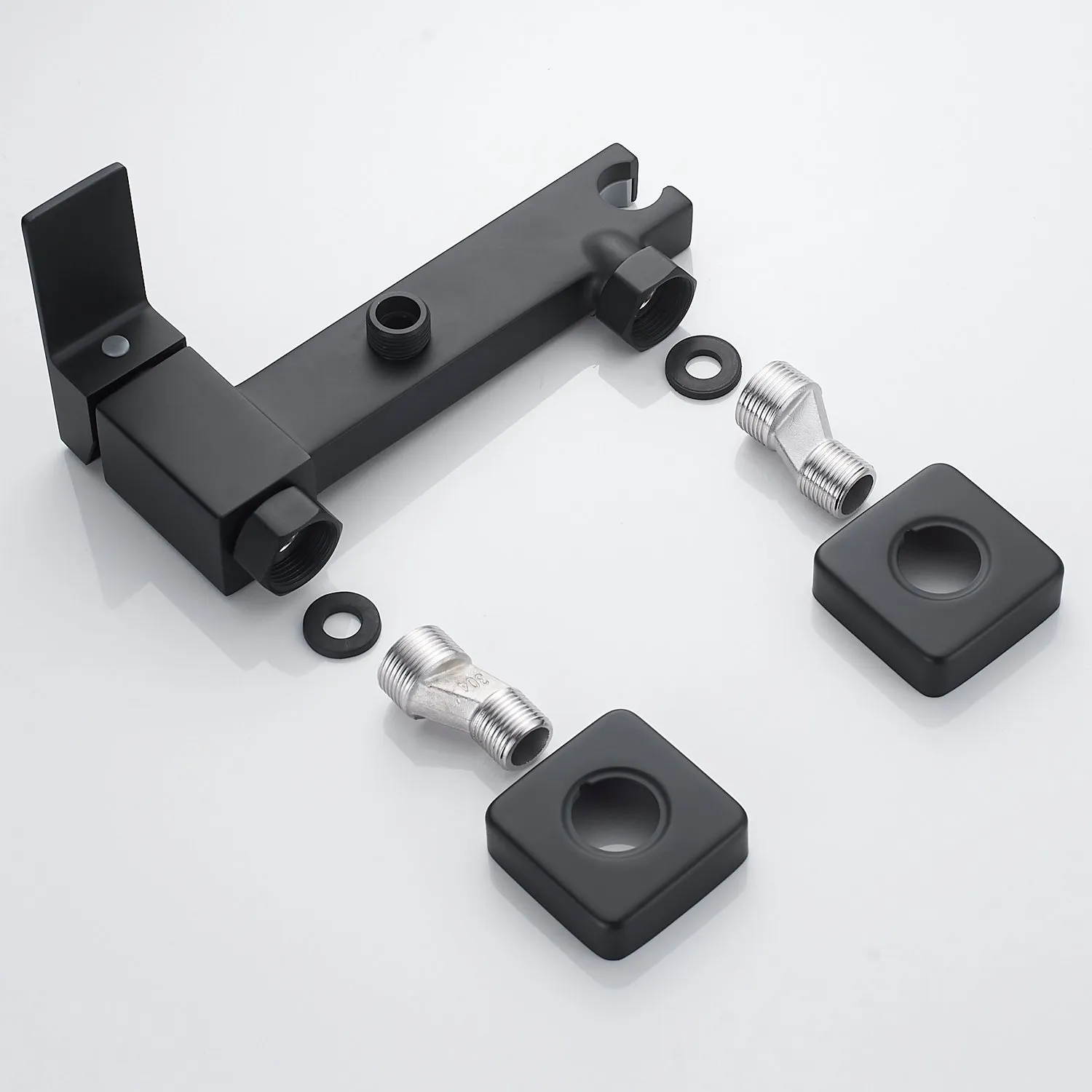 Гигиенический душ со смесителем Rose R2805H-1, черный