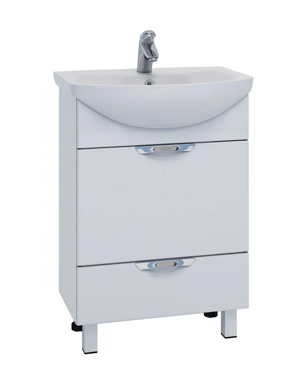 Тумба с раковиной напольная VIGO Callao tn.CAL.BAL.60.2Y, 60 см