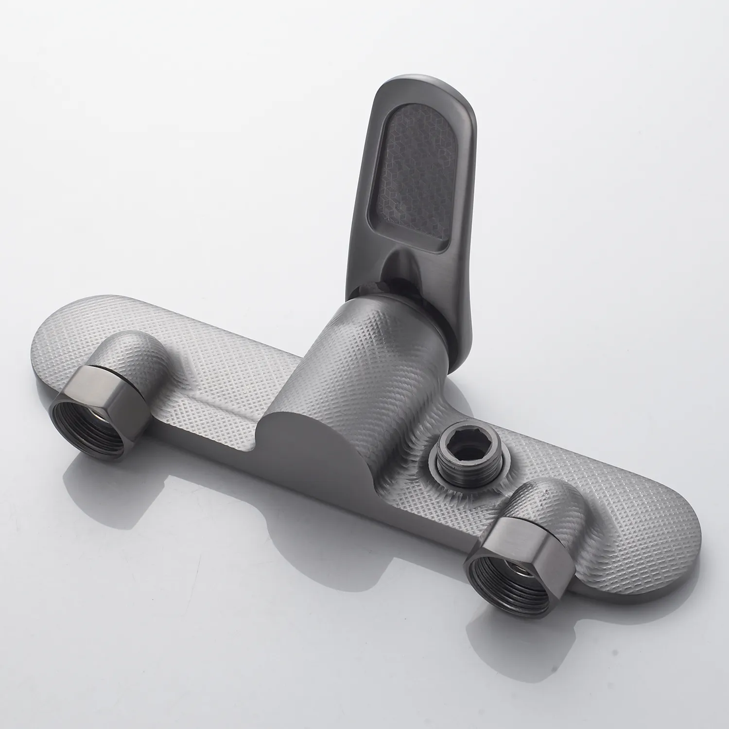 Смеситель для душа Shevanik S4716T, оружейная сталь