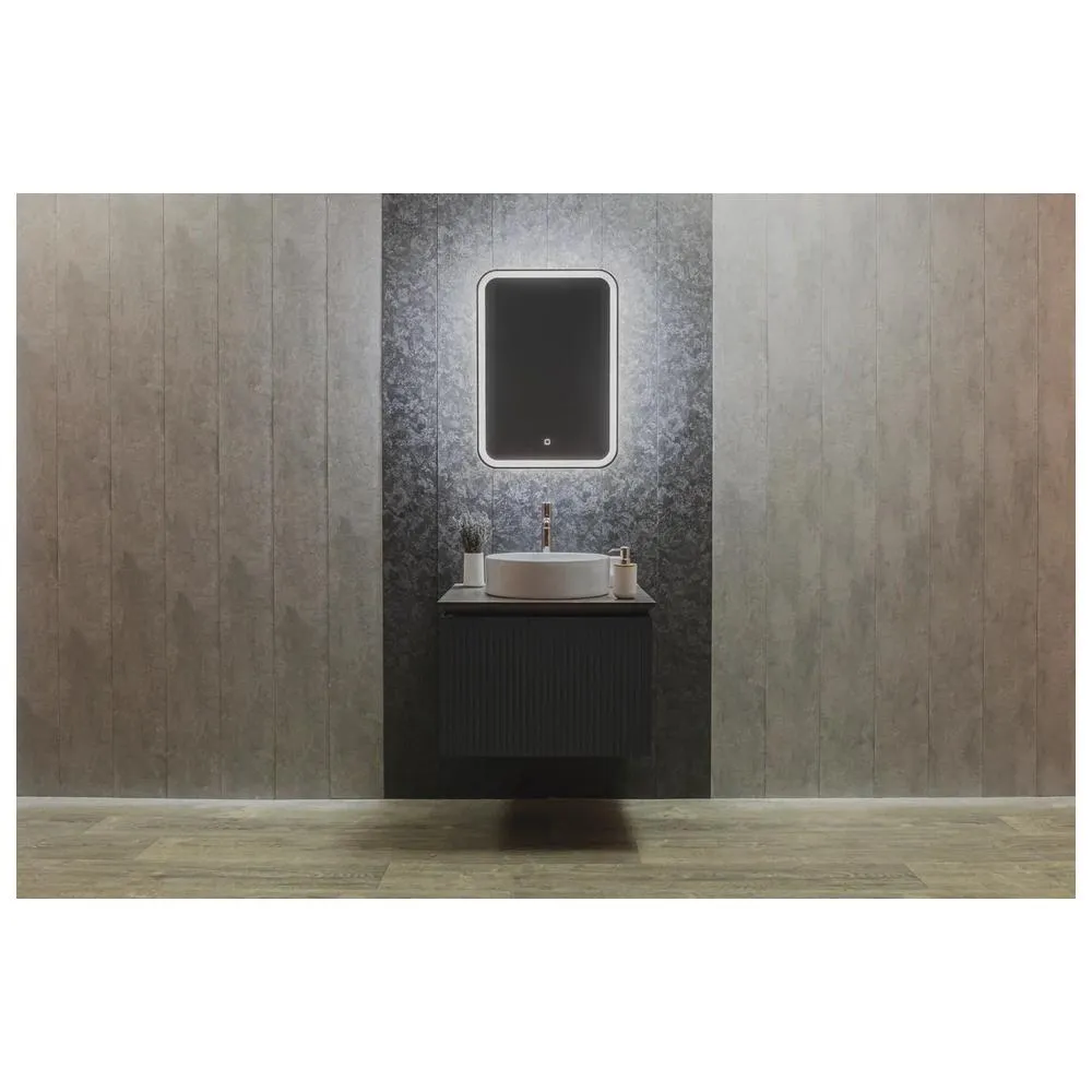 Зеркало Silver Mirrors Malta-Lite 500х700 (открытая подсветка, сенсорный выкл.)