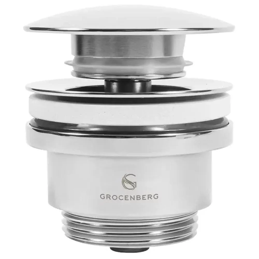 Донный клапан для раковины Grocenberg GB106CR, хром