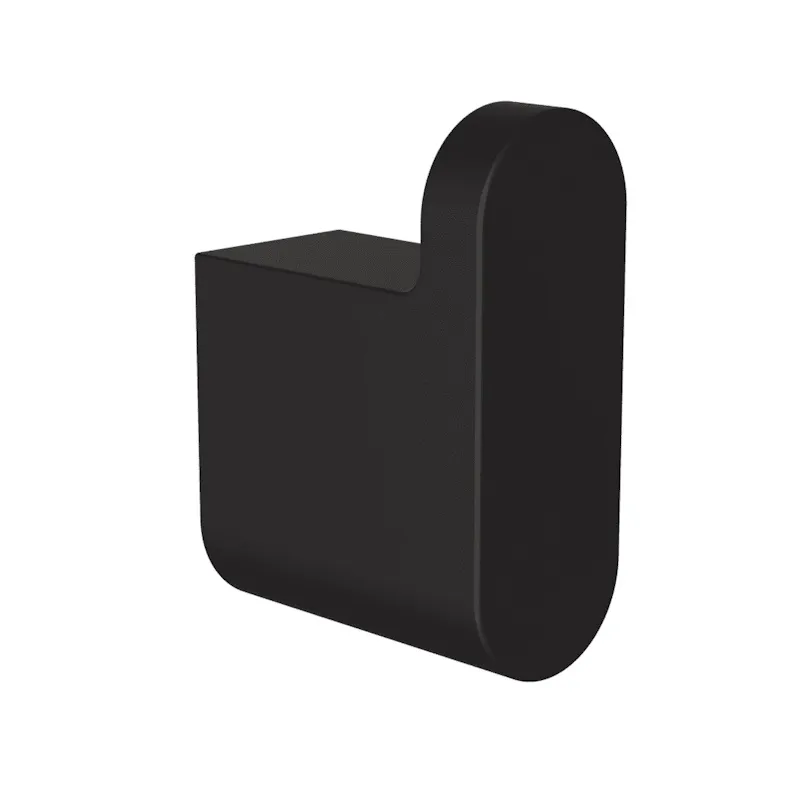 Крючок для ванной комнаты Knotlor RH101BL, черный