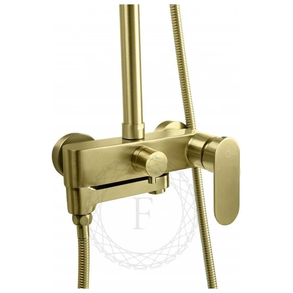 Душевая система FILARETE Retta FL2030MG, матовое золото