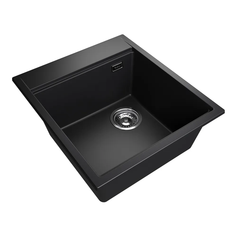 Кухонная мойка Rivelato TESORO TR-455-R, черный
