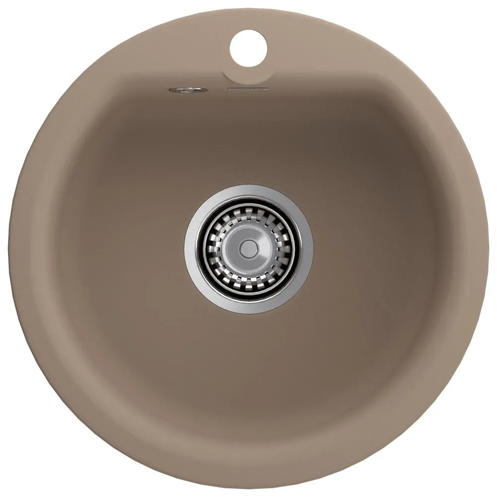 Кухонная мойка GranFest SMART 435, песочный