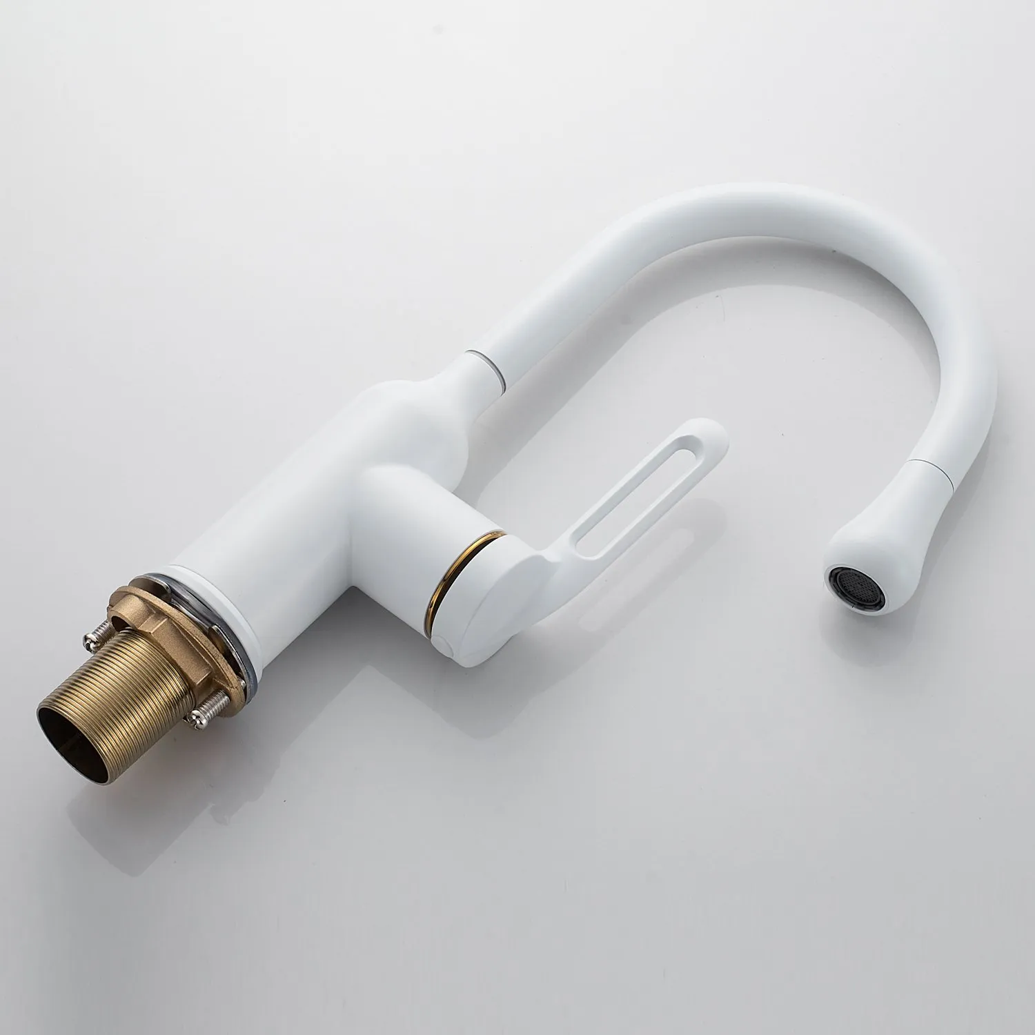 Смеситель для раковины Raffine F101C, белый