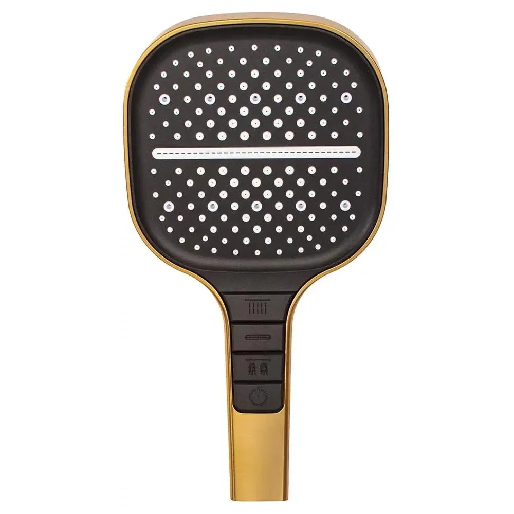 Душевая система встраиваемая (без излива) Hansberge H6070MG, матовое золото